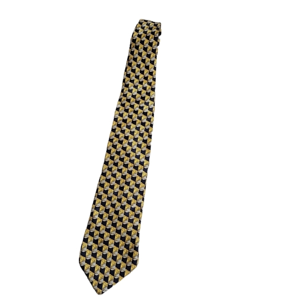 Raphael silk neck tie Men's blue